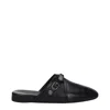 Balenciaga Slippers And Hooves Cozy Cagole Man Leather Black