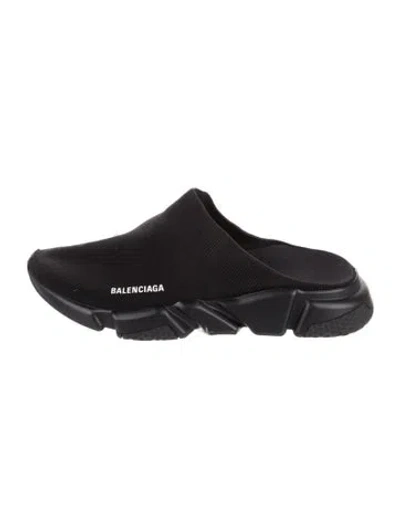 Pre-owned Balenciaga Slippers In Black