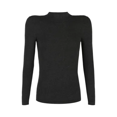 Pre-owned Balenciaga Slub Knit Top 'dark Heather Grey' | Men's Size S