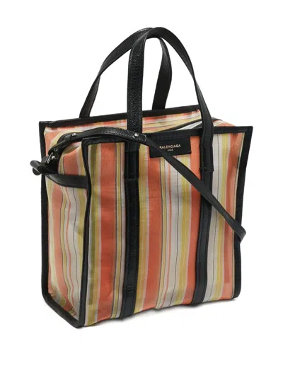 Pre-owned Balenciaga Small Bazar Shopper Tote Bag In Orange