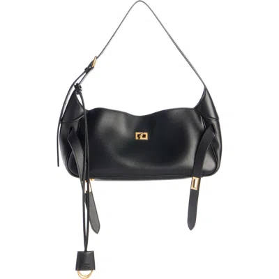 Balenciaga Small Bel Air Shoulder Bag In Black