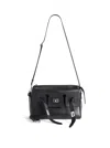 Balenciaga Small Bel Air Zip-up Messenger Bag In Smooth Calfskin
