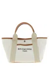 Balenciaga Small Biarritz Shopping Bag In Sand