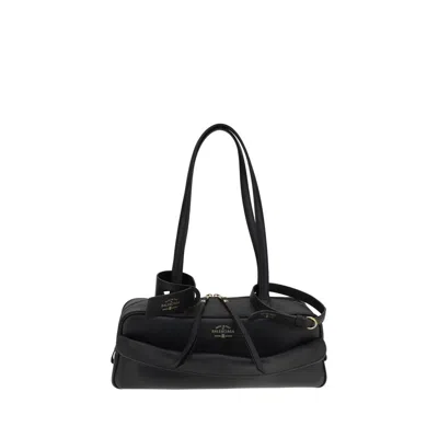 BALENCIAGA SMALL CARRIE BOWLING SHOULDER BAG