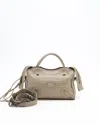 Balenciaga Small City Blackout Bag In Neutral