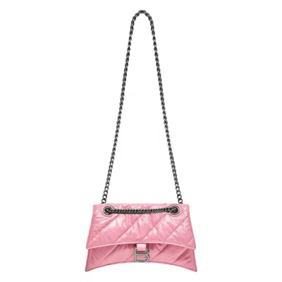 Pre-owned Balenciaga Small Crush Chain Bag 'sweet Pink' | Women's Size Onesize