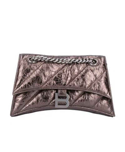 BALENCIAGA BALENCIAGA CRUSH SMALL SHOULDER BAG