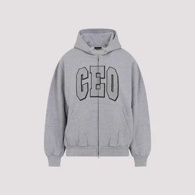 BALENCIAGA SMALL FIT ZIP-UP SWEATSHIRT