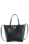 Balenciaga Women Small Hourglass Soft Tote Bag In 1000 Black