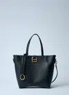 Balenciaga Women Small Hourglass Soft Tote Bag In Black