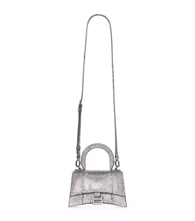 BALENCIAGA SMALL HOURGLASS TOP-HANDLE BAG