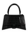 Balenciaga Small Hourglass Top-handle Bag In Black
