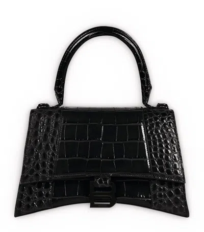 BALENCIAGA SMALL HOURGLASS TOP-HANDLE BAG