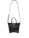 Balenciaga Hourglass Small Soft Tote Bag In Black