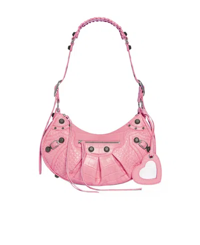 BALENCIAGA BALENCIAGA LE CAGOLE SMALL SHOULDER BAG