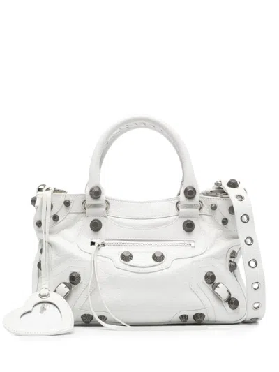 Balenciaga Small Le Cagole Tote Bag In Silver