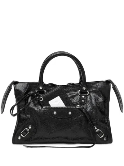 Balenciaga Small Le City Bag In Animal Print