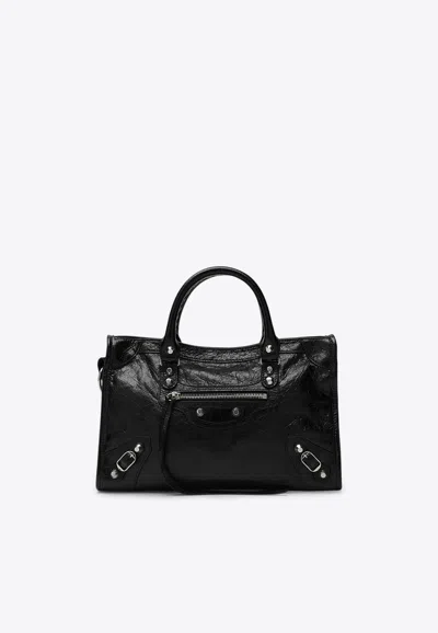 Balenciaga Small Le City Leather Tote Bag