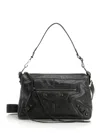 Balenciaga Small “le City Moto” Bag Crossbody Bags Black