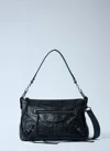 Balenciaga Small Le City Moto In Black