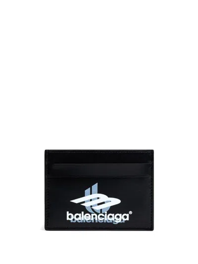 Balenciaga Small Leather Goods In Blackwhite