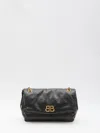 Balenciaga Monaco Small Chain Shoulder Bag In Black