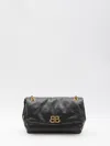 Balenciaga Monaco Small Chain Shoulder Bag In Black
