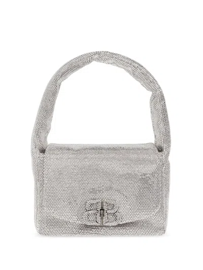 Balenciaga Monaco Small Sling Shoulder Bag In Grey