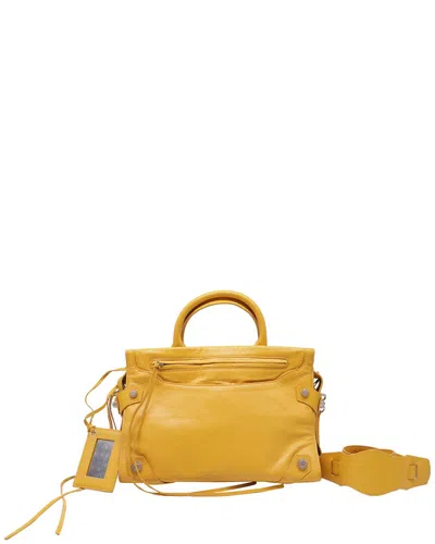 Balenciaga Small Mute City Tote Bag (authentic Pre-loved) In Gold