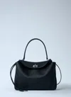 Balenciaga Women Small Rodeo Handbag In Black