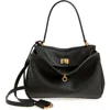 Balenciaga Small Rodeo Leather Top Handle Bag