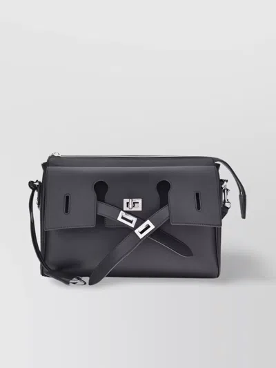 Balenciaga Small Shoulder Bag Bel Air In Gray