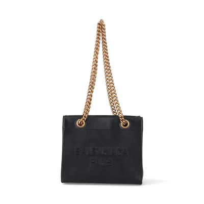 Balenciaga Small Tote Bag Duty Free In Black