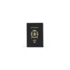 Balenciaga Black Leather Passport Holder In Black