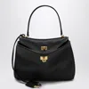 Balenciaga Mini Smooth Calfskin Small Rodeo Handbag In Black
