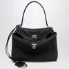 Balenciaga Smooth Black Calfskin Small Rodeo Bag Women In Black
