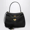 Balenciaga Rodeo Small Leather Top Handle Bag In Black