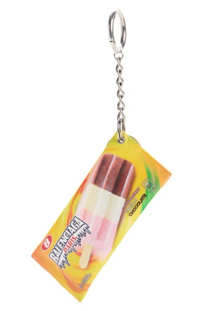 Balenciaga Snack Pouch Key Ring Bag Charm Pouch In Multi