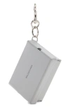 Balenciaga Sneaker Box Key Ring Bag Charm In White