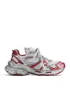 Balenciaga Runner 2.0 Size-detail Sneakers In Gray
