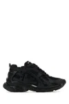 Balenciaga Men Runner Mesh And Leather Sneakers