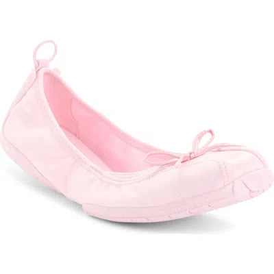 Balenciaga Sneaker Sole Ballerina Flat In Pink