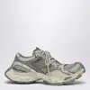 Balenciaga Stapler Lacing Casual Sneakers In Beige