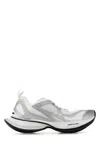 Balenciaga Two-tone Mesh And Fabric Circuit Sneakers
