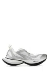Balenciaga Two-tone Mesh And Fabric Circuit Sneakers