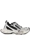 Balenciaga Men Multicolor Mesh And Rubber 3xl Gradient Sneakers