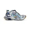 Balenciaga Multicolor Mesh And Rubber Runner Sneakers