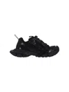 Balenciaga Black Mesh And Rubber 3 Xl Sneakers In Black