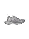 Balenciaga Men Grey Mesh And Rubber 3xl Extreme Sneakers In Gray