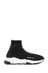 Balenciaga Speed Lt Logo-print Stretch-knit High-top Sneakers